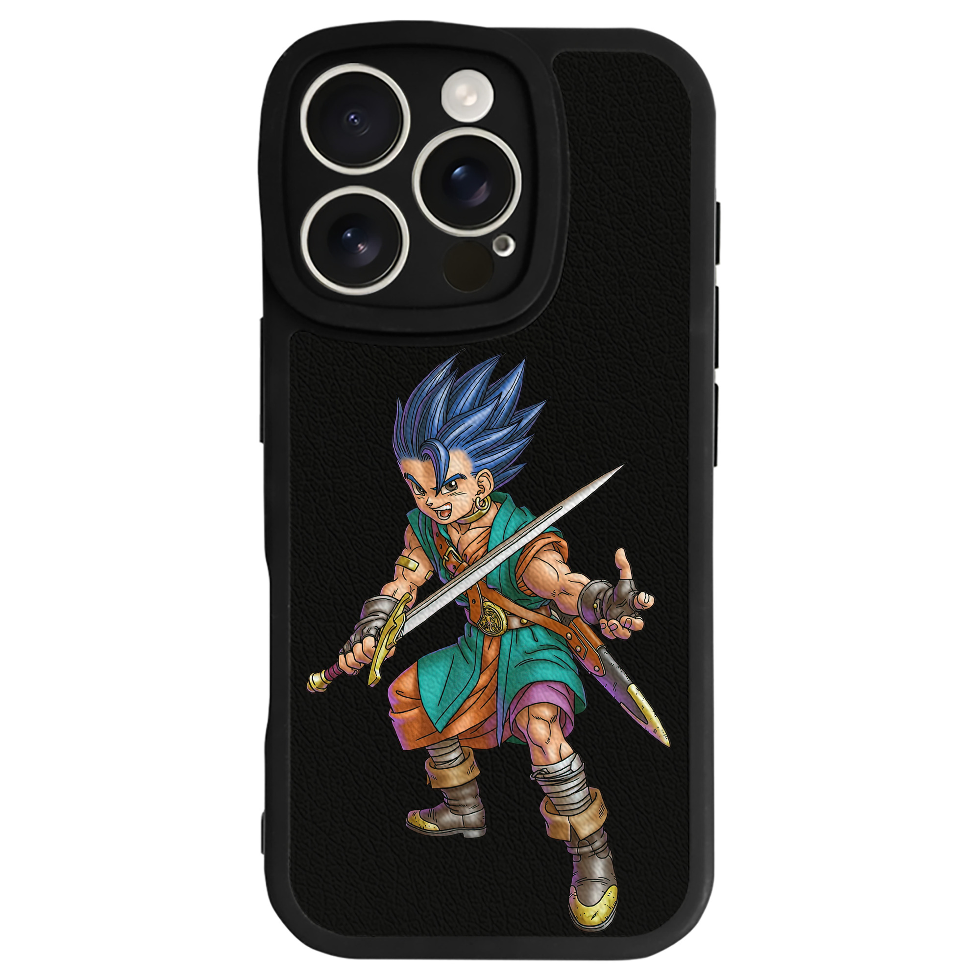 （画像用） ドラゴンクエスト Doragon Kuesuto Dragon Quest 【iPhone 16シリーズ対応】シリコンスマホケース（レザー調） 材質：シリコン